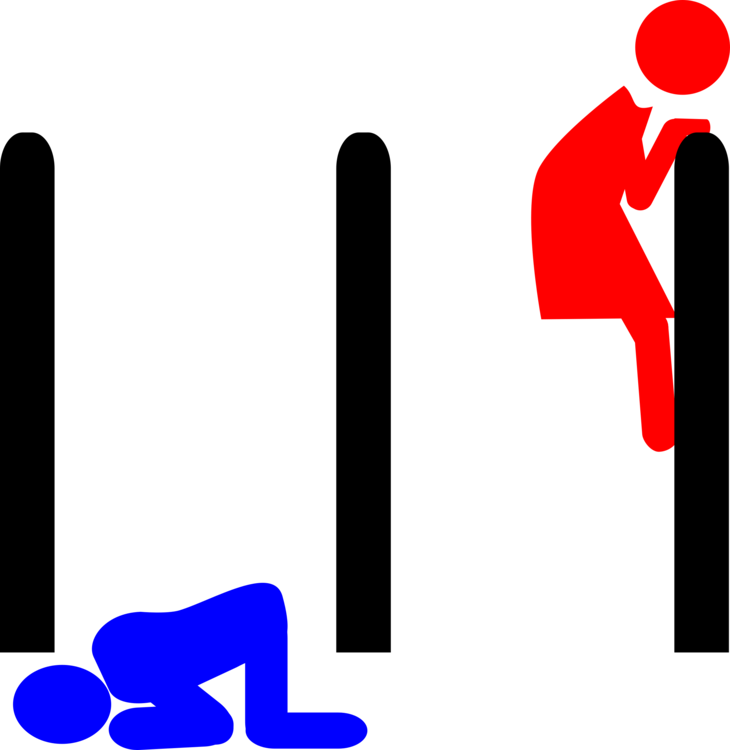 Toilet Symbol Bathroom Computer Icons Woman - Imagem Png Engraçado Clipart (730x750), Png Download