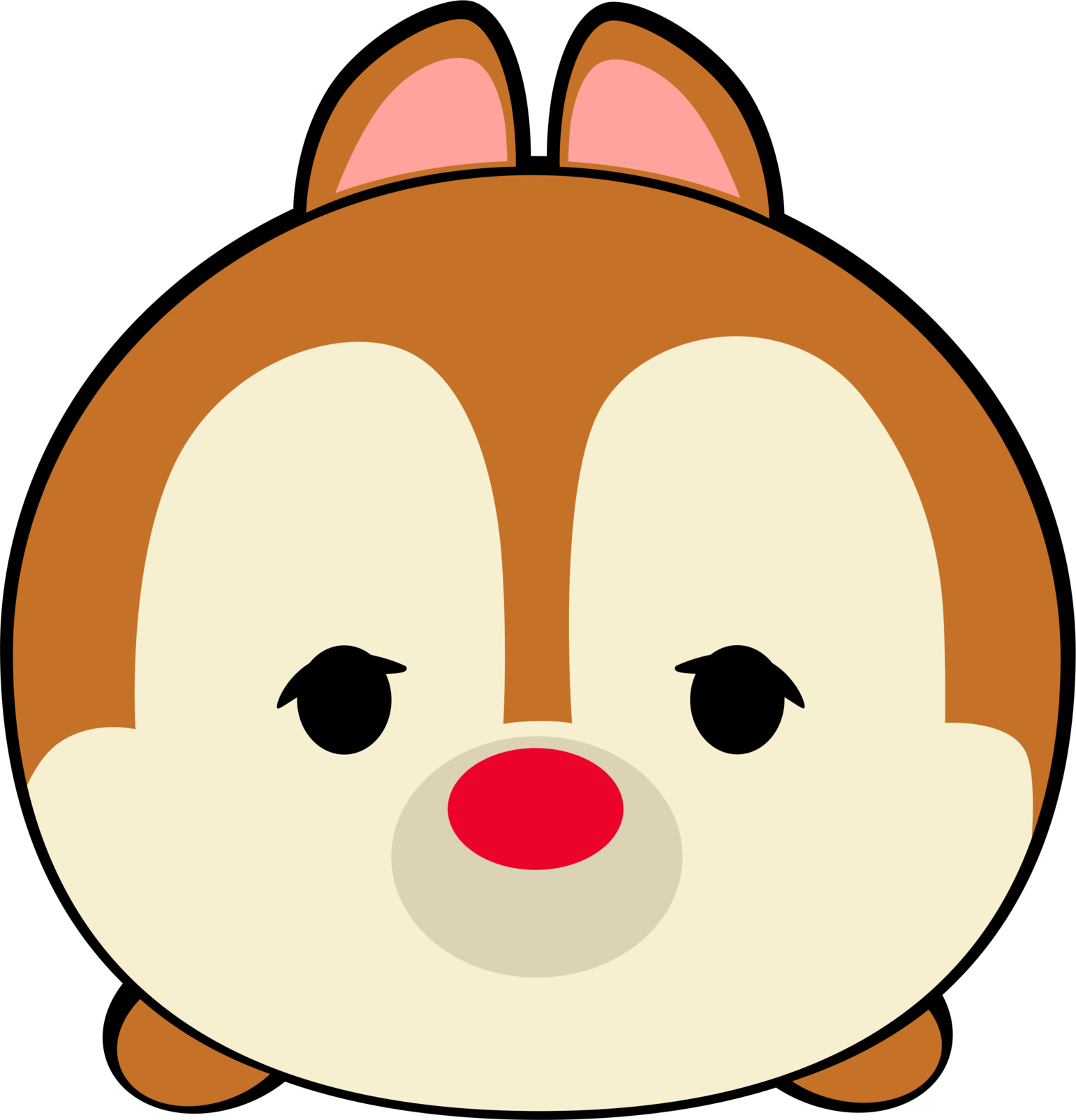 Disney Tsum Tsum Clipart - Png Download (1541x1604), Png Download