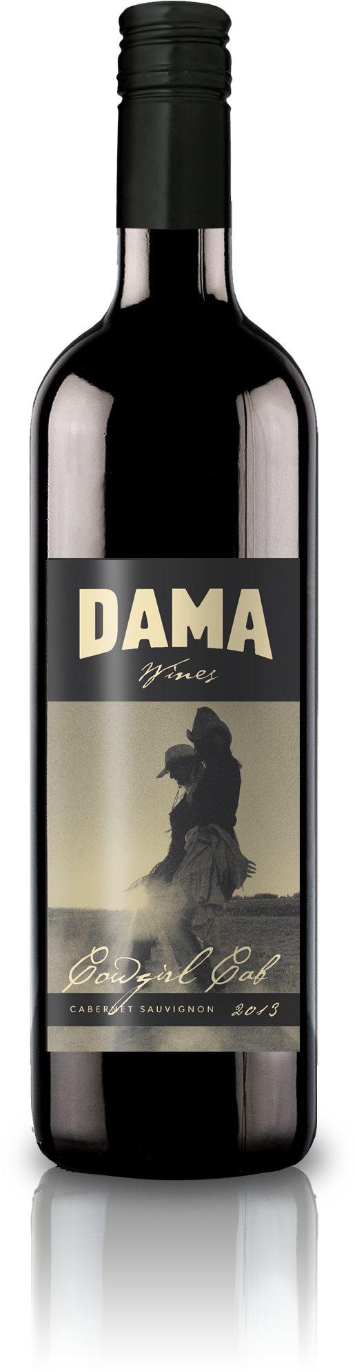 2013 Cowgirl Cab - Wine Clipart (517x1994), Png Download