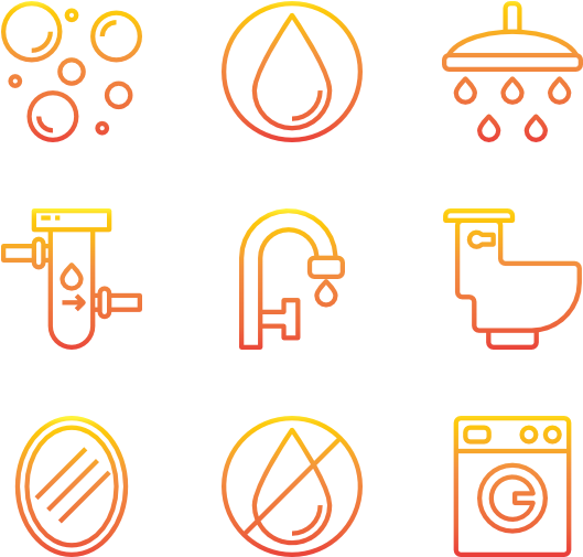 Home Decoration Bathroom - Circle Clipart (600x564), Png Download