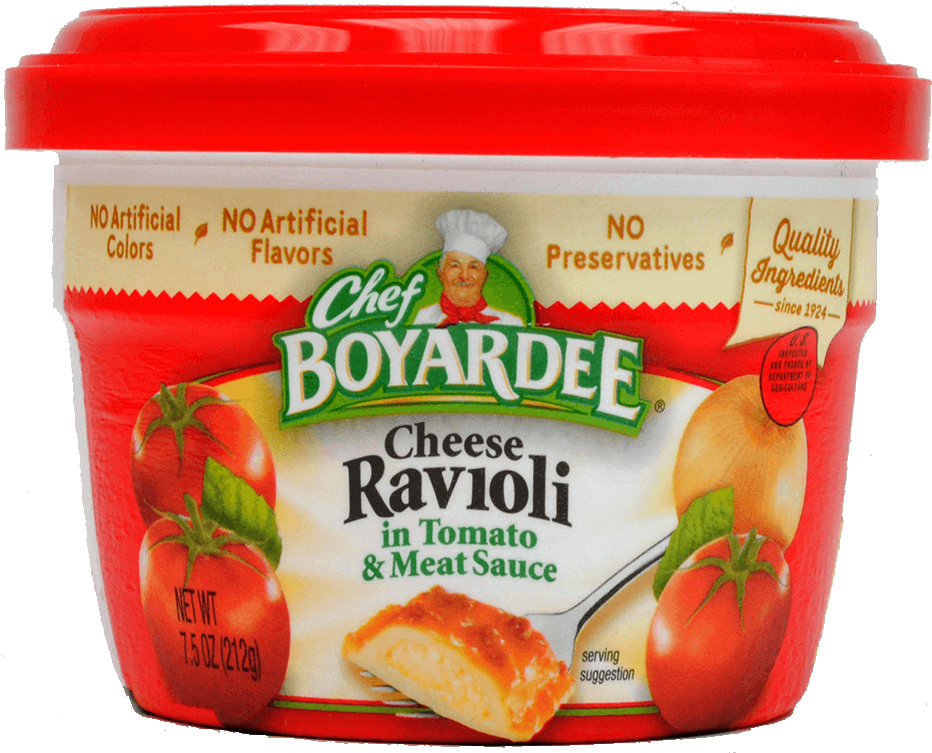 Chef Boyardee Packaging - Convenience Food Clipart (932x753), Png Download