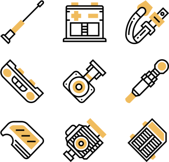 Car Parts Clipart (600x564), Png Download