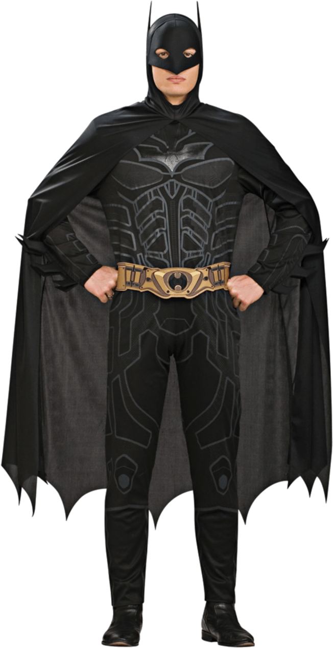 The Dark Knight Rises Batman Costume - Batman Dark Knight Rises Costumes Clipart (800x1268), Png Download