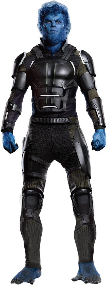 Png Fera - X Men Apocalypse Beast Png Clipart (396x1040), Png Download