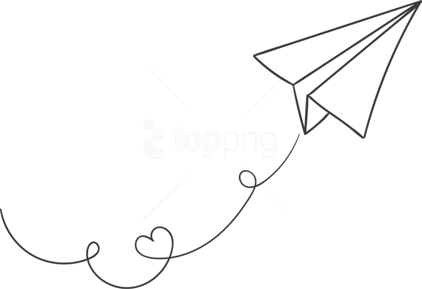 Free Png Download White Paper Plane Clipart Png Photo - Paper Plane Illustration Png Transparent Png (850x584), Png Download