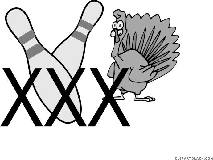 Wild Turkey Clip Art Black And White - Turkey Strike - Png Download (700x525), Png Download
