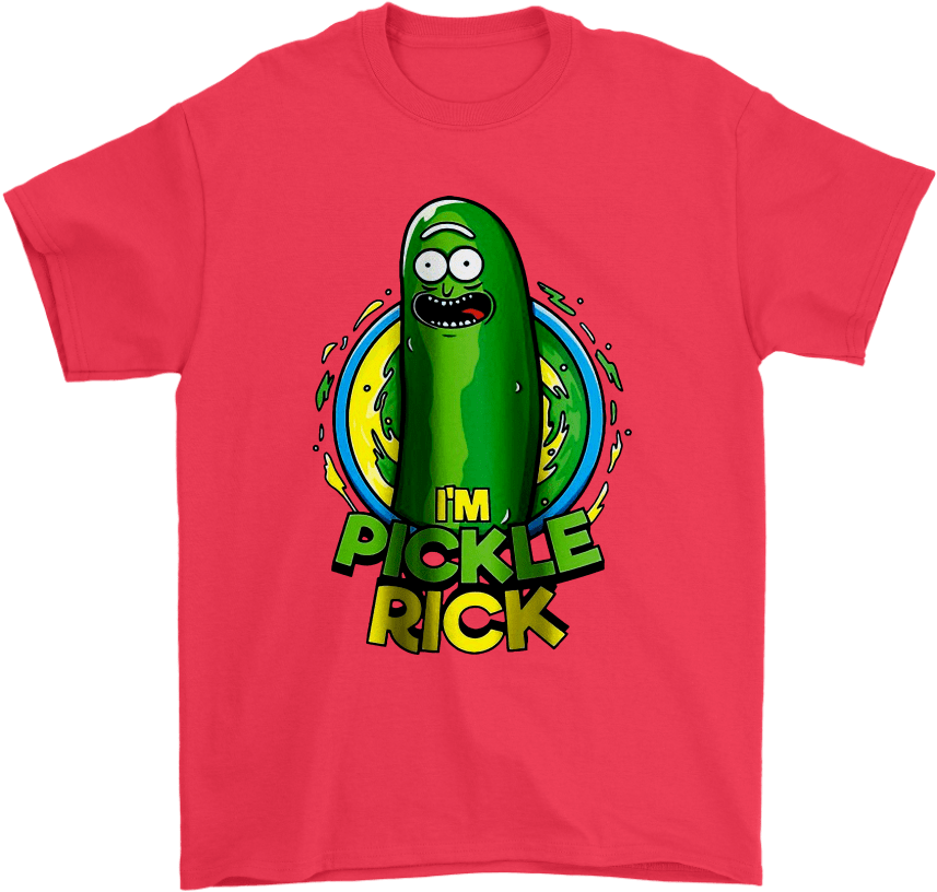 Large Of Pickle Rick T Shirt - Shirt Clipart (1024x1024), Png Download