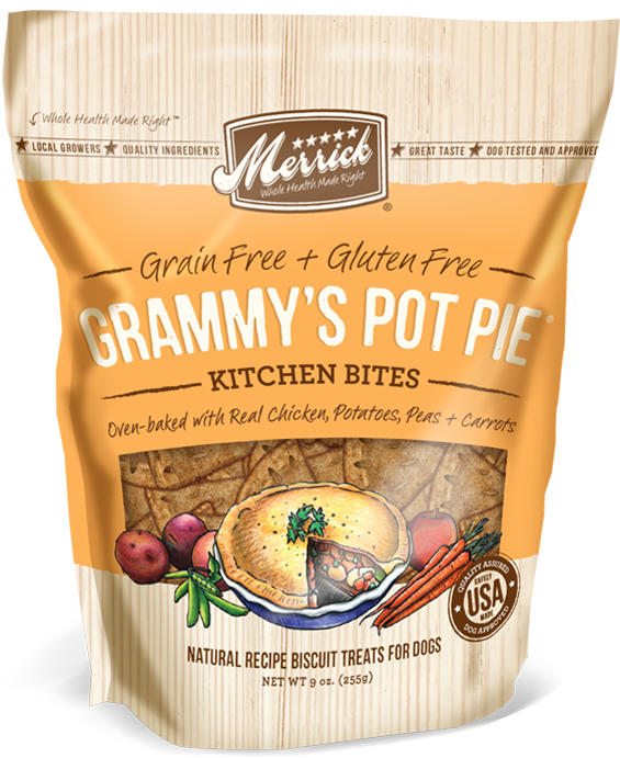 Merrick Kitchen Bites Grammy's Pot Pie 9oz - Merrick Clipart - Large ...