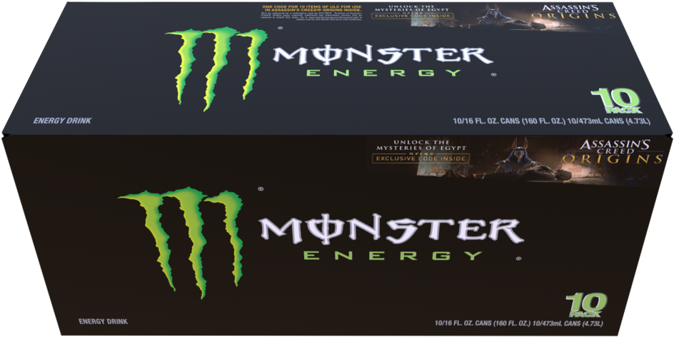 No Caption Provided - Monster Energy Drink Assassin Creeds Clipart (1280x830), Png Download