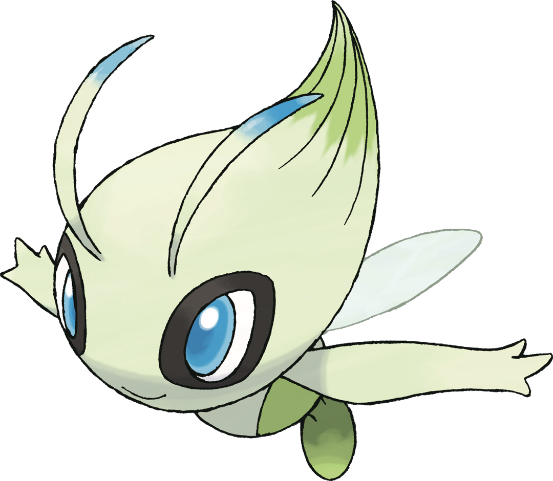 Celebi - Pokemon Celebi Clipart (1080x940), Png Download