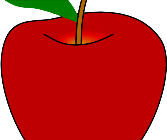Red Apple Clipart - Apple Clip Art - Png Download (640x480), Png Download