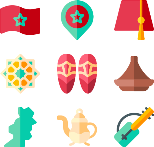Morocco Clipart (600x564), Png Download