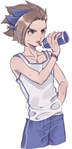 Falco Inazuma Eleven Inazumaeleven Inazumaelevengogalaxy - Cartoon Clipart (240x495), Png Download