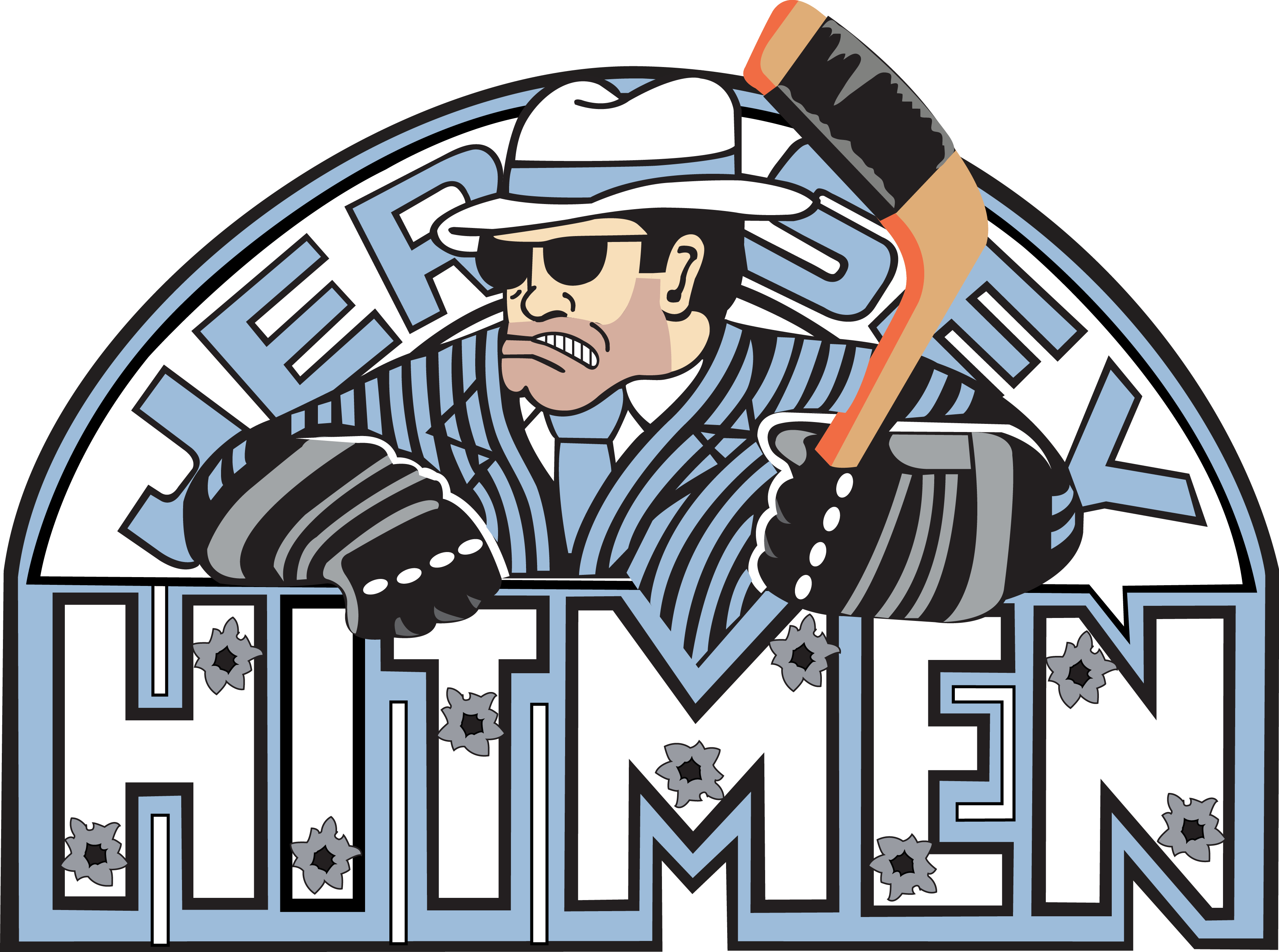 Jersey Hitmen Logo - New Jersey Hitmen Logo Clipart (3472x2585), Png Download