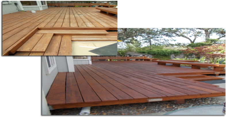 Best Semi Transparent Fence Stain - Deck Clipart (800x420), Png Download