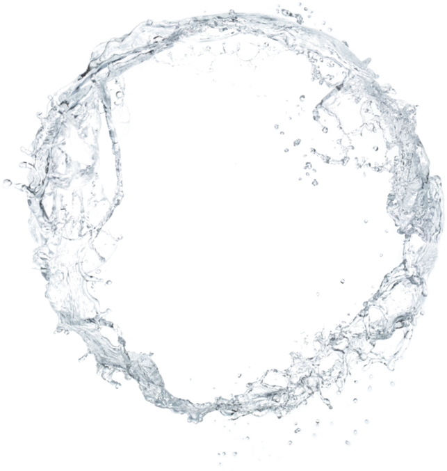 Water Transparent Circle - Water Circle Transparent Clipart (845x945), Png Download