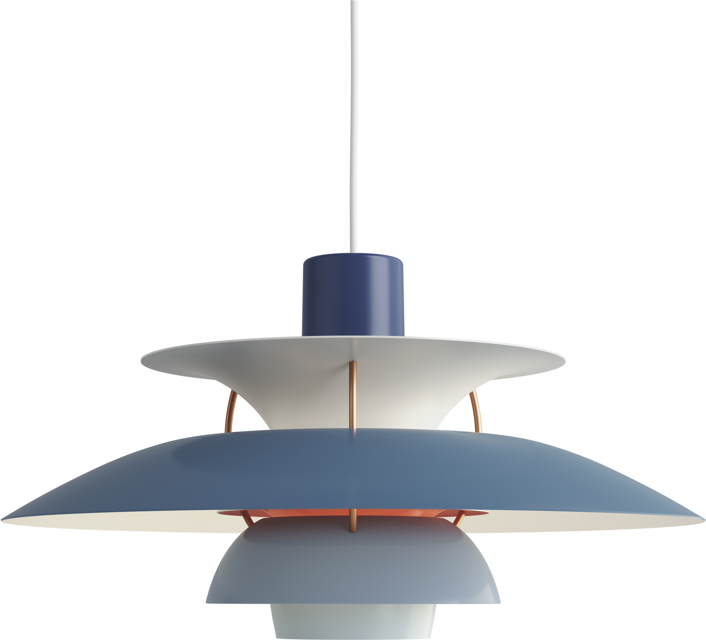 Ph 5 Lamp Blue Clipart (3000x3000), Png Download