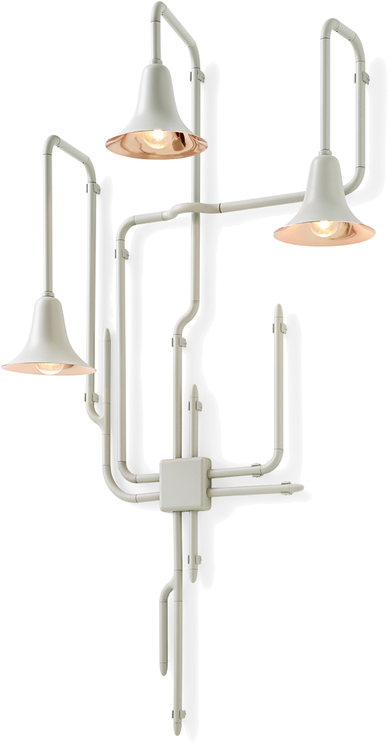 Light Forest Wall , Png Download - Light Fixture Clipart (549x1050), Png Download