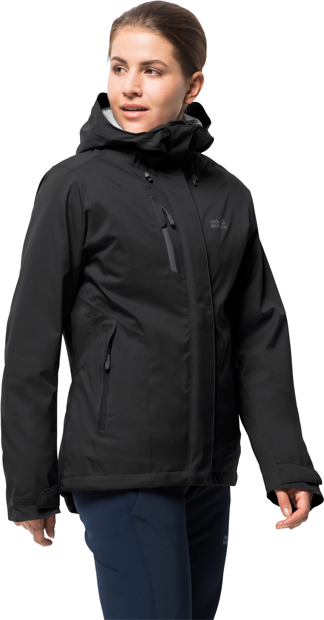 Oversized Denim Jacket Black Men Clipart (2048x2048), Png Download