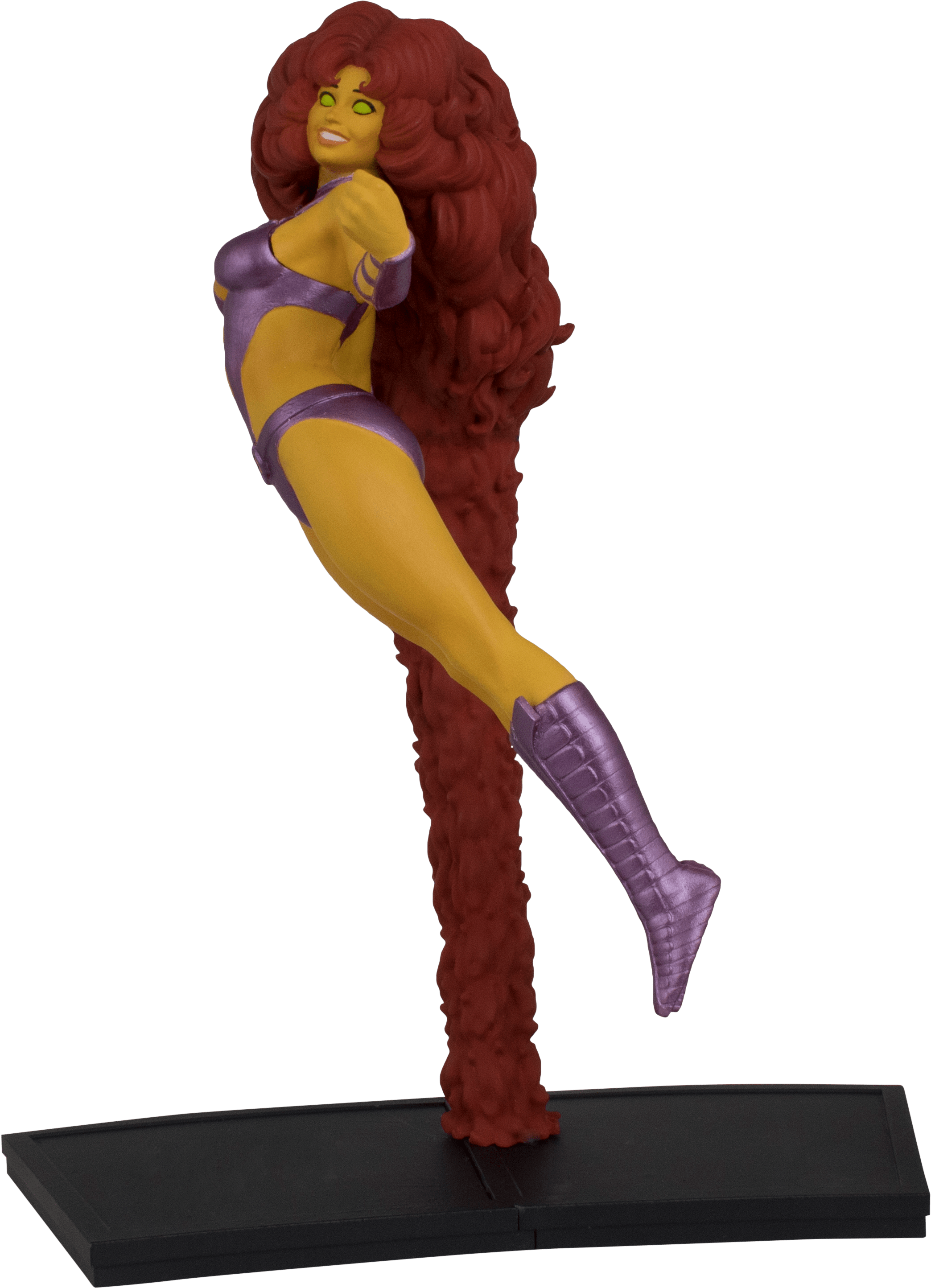 Starfire , Png Download - Starfire Statue Icon Heroes Clipart (2088x2889), Png Download