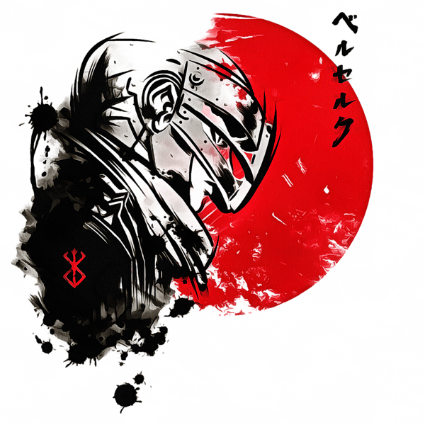 Guts Berserk Clipart (600x600), Png Download