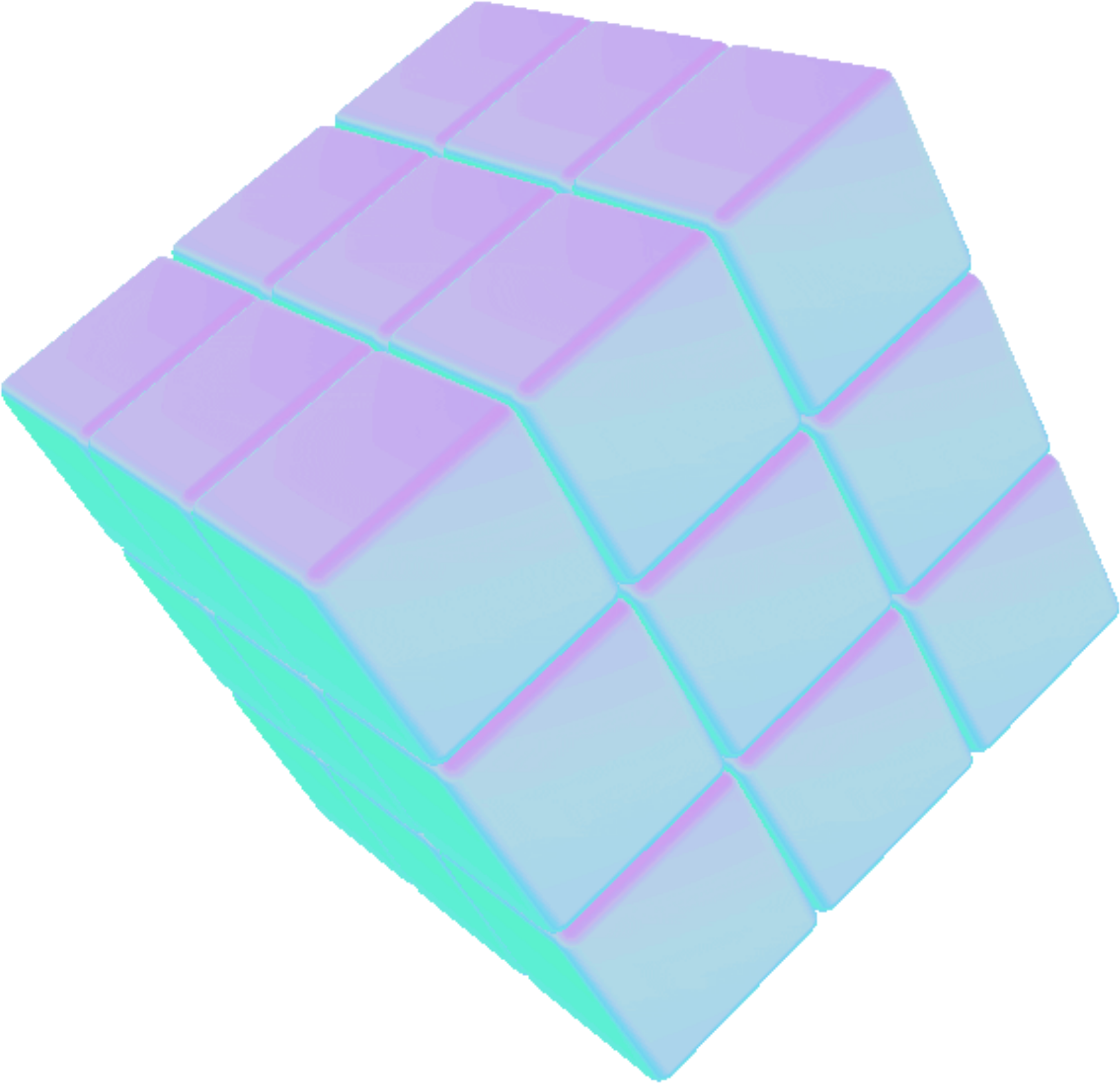 #ftestickers #cube #3d #vaporwave #tumblr #aesthetic - Aesthetic Gif Png Clipart (2289x1717), Png Download