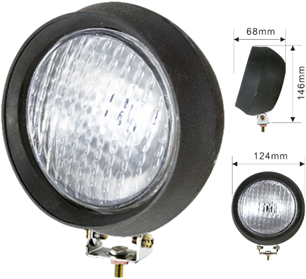 [ 340-846w ] Fog Lamp White 1 Pc - Security Lighting Clipart (640x640), Png Download