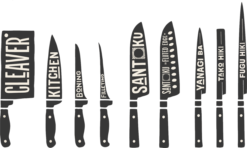 Bowie Knife Clipart (823x492), Png Download