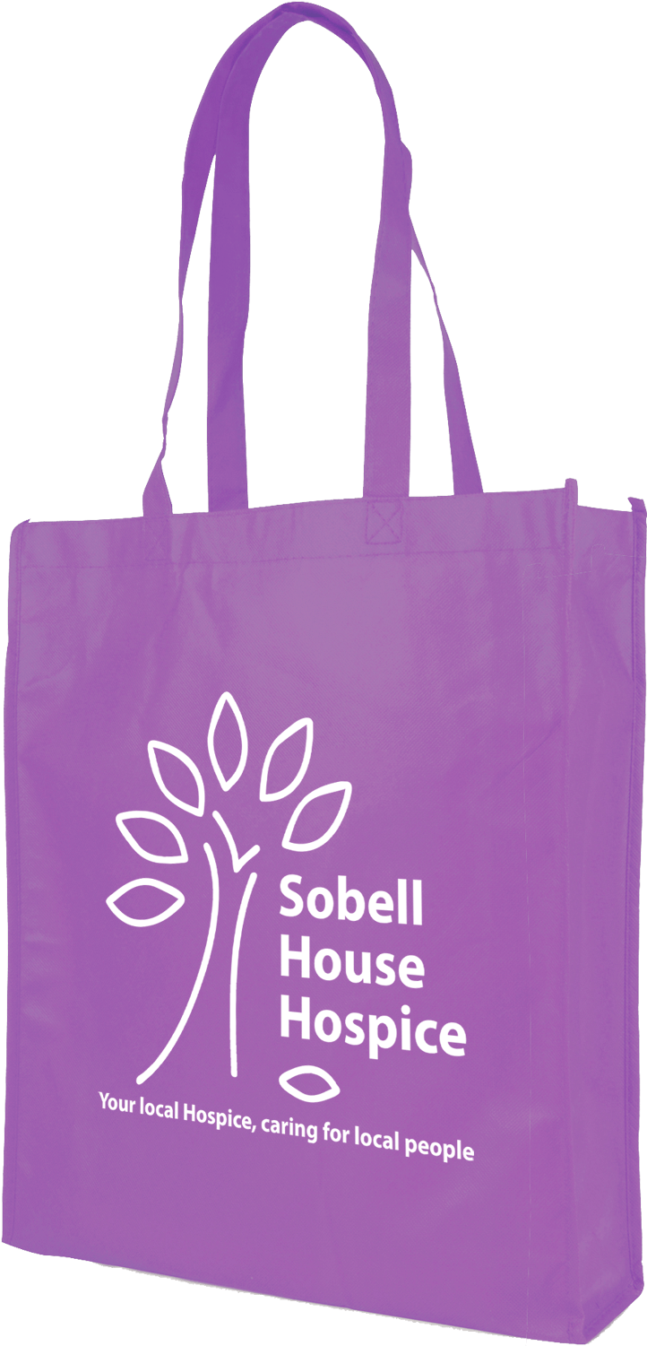 Non-woven Gusset Bag - Non Woven Custom Printed Tote Bag Gusset Clipart (1500x1500), Png Download