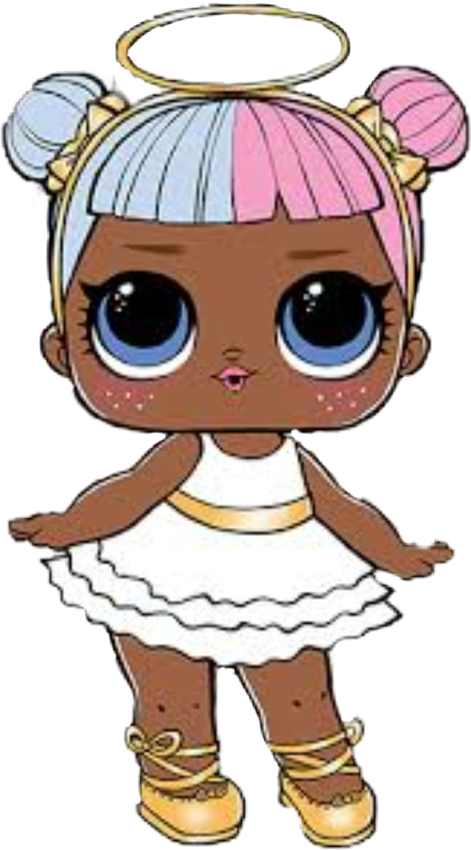 #lolsurpriseangel Lol Surprise Doll - Lol Serie 2 Sugar Clipart (674x1216), Png Download