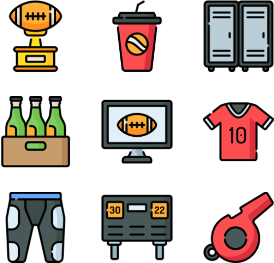 American Football - Icon Toilet Png Clipart (600x564), Png Download
