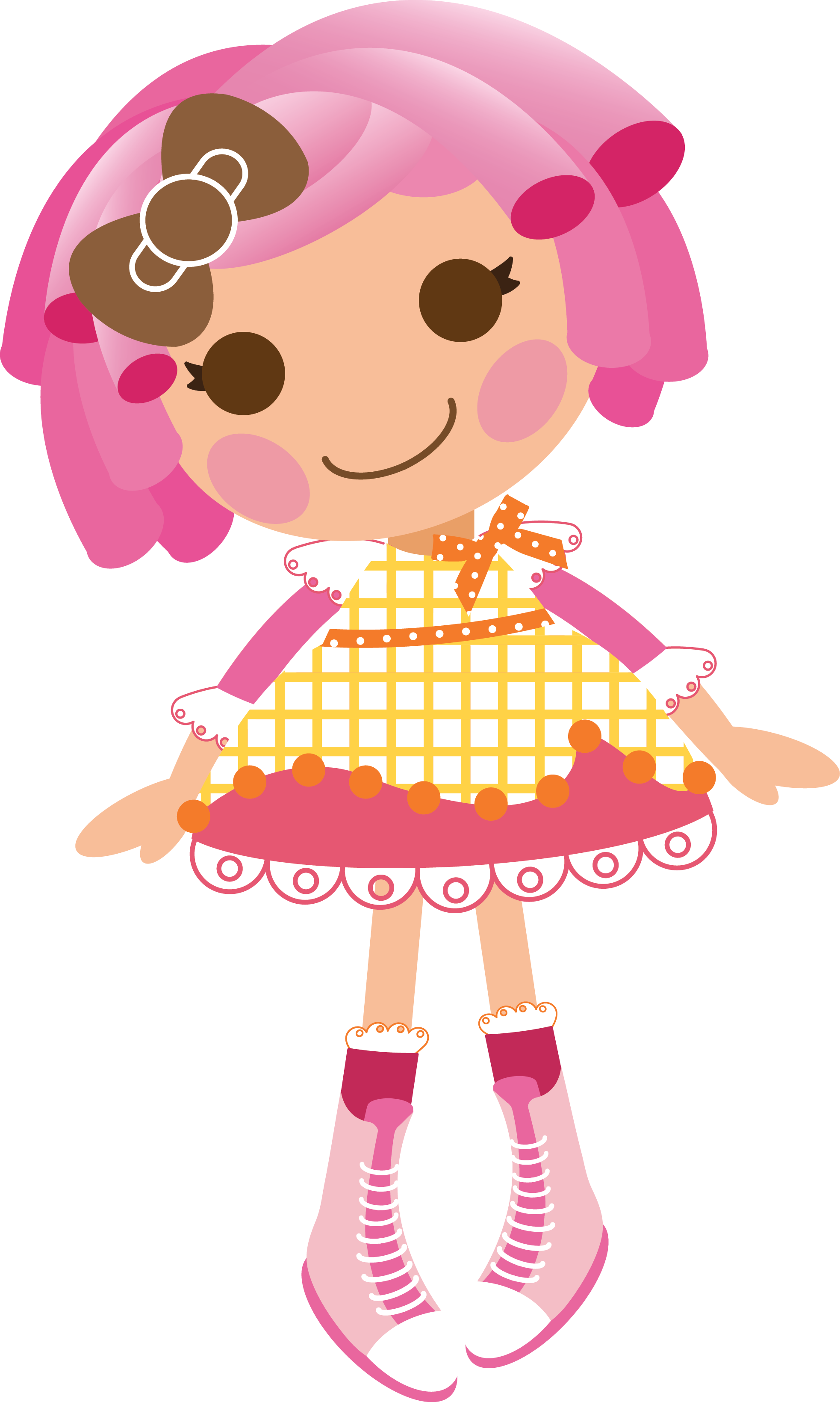 Fe9777 Pnglalaloopsy Png Clipart - Lalaloopsy Clip Art Transparent Png (1965x3278), Png Download