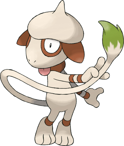 View 235smeargle , - Smeargle Pokemon Go Clipart (513x600), Png Download