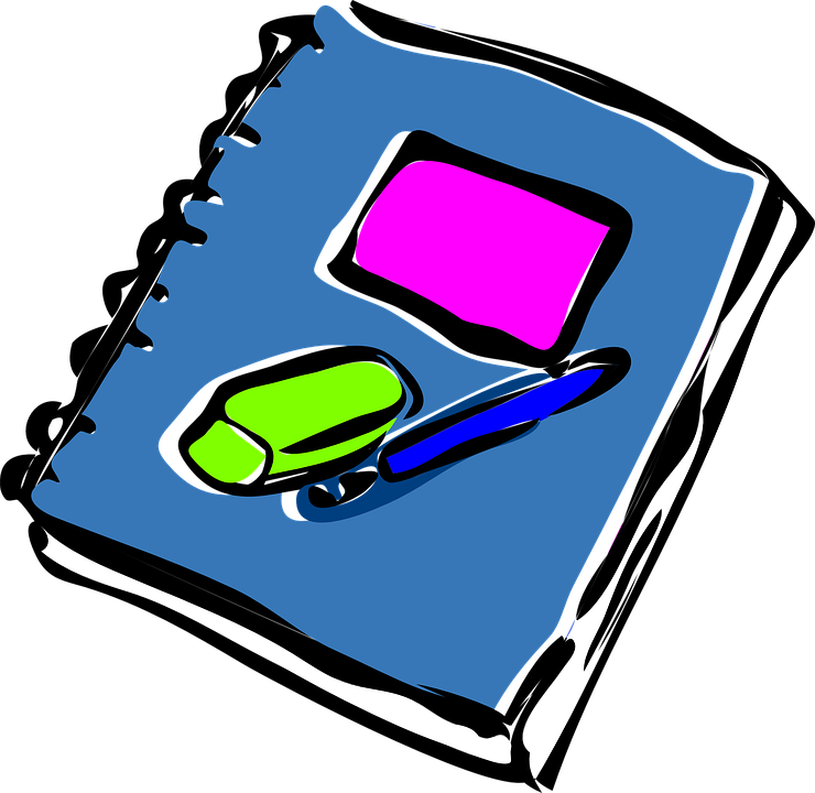 Notebook Clipart Two - Notebook Clip Art - Png Download (740x720), Png Download