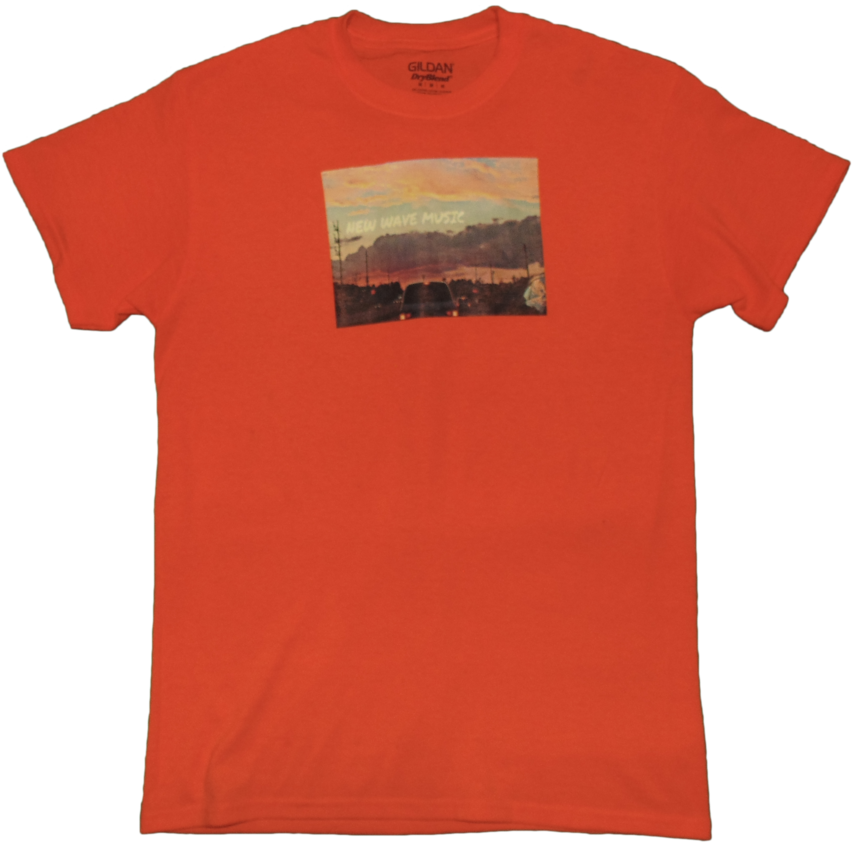 New Wave Music - Active Shirt Clipart (1000x1000), Png Download