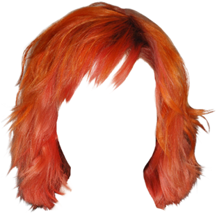 Red Hair Clipart (521x625), Png Download