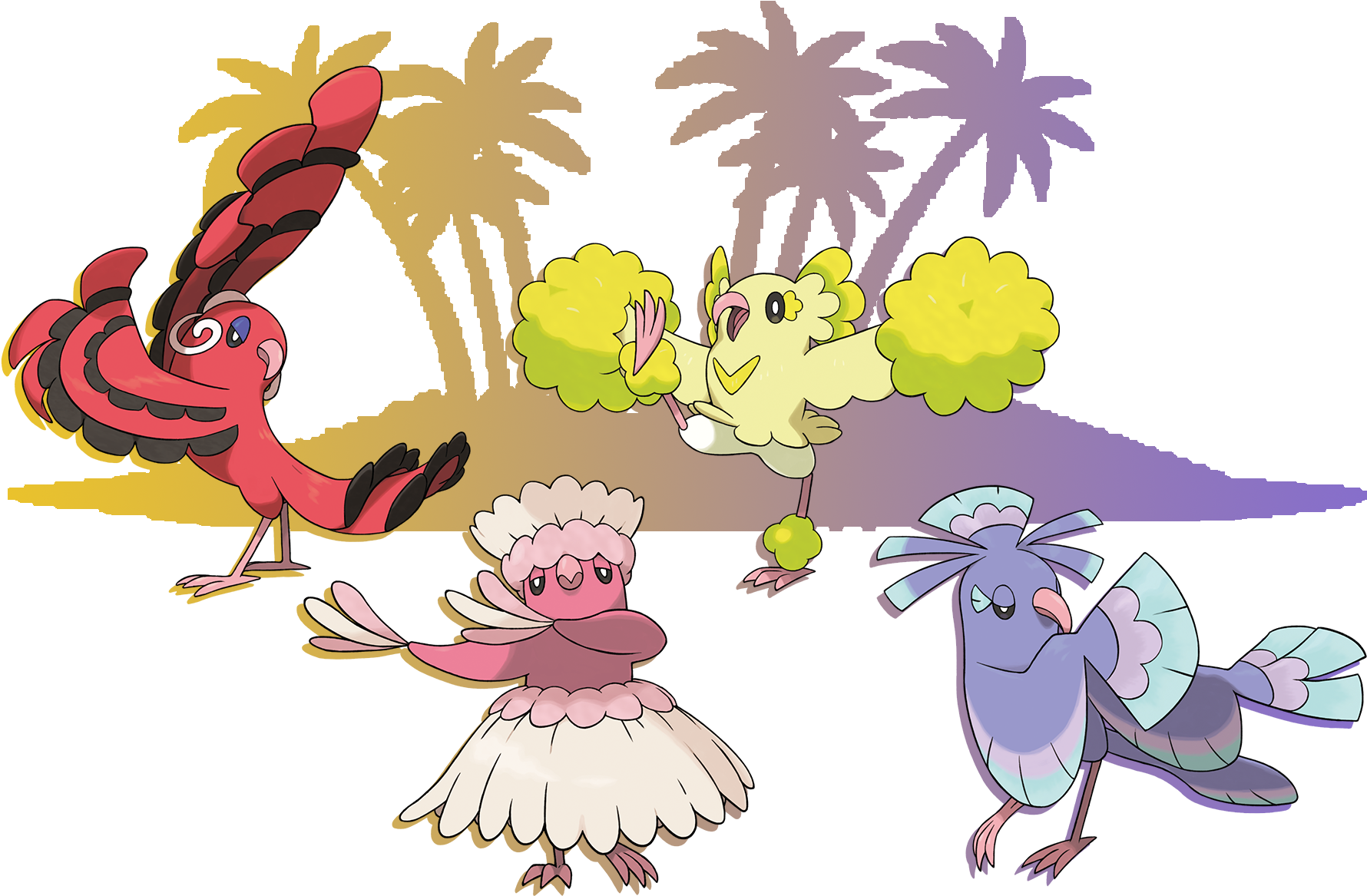 Pokémon Sun And Moon , Png Download - Does Oricorio Evolve Into Clipart (1780x1167), Png Download