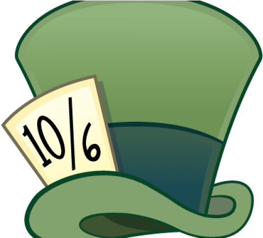 Top Hat Clipart Mad Hatter - Png Download (640x480), Png Download