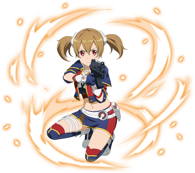 [dragon Tamer In The Wild] Silica - Sword Art Online Silica Ggo Clipart (750x750), Png Download