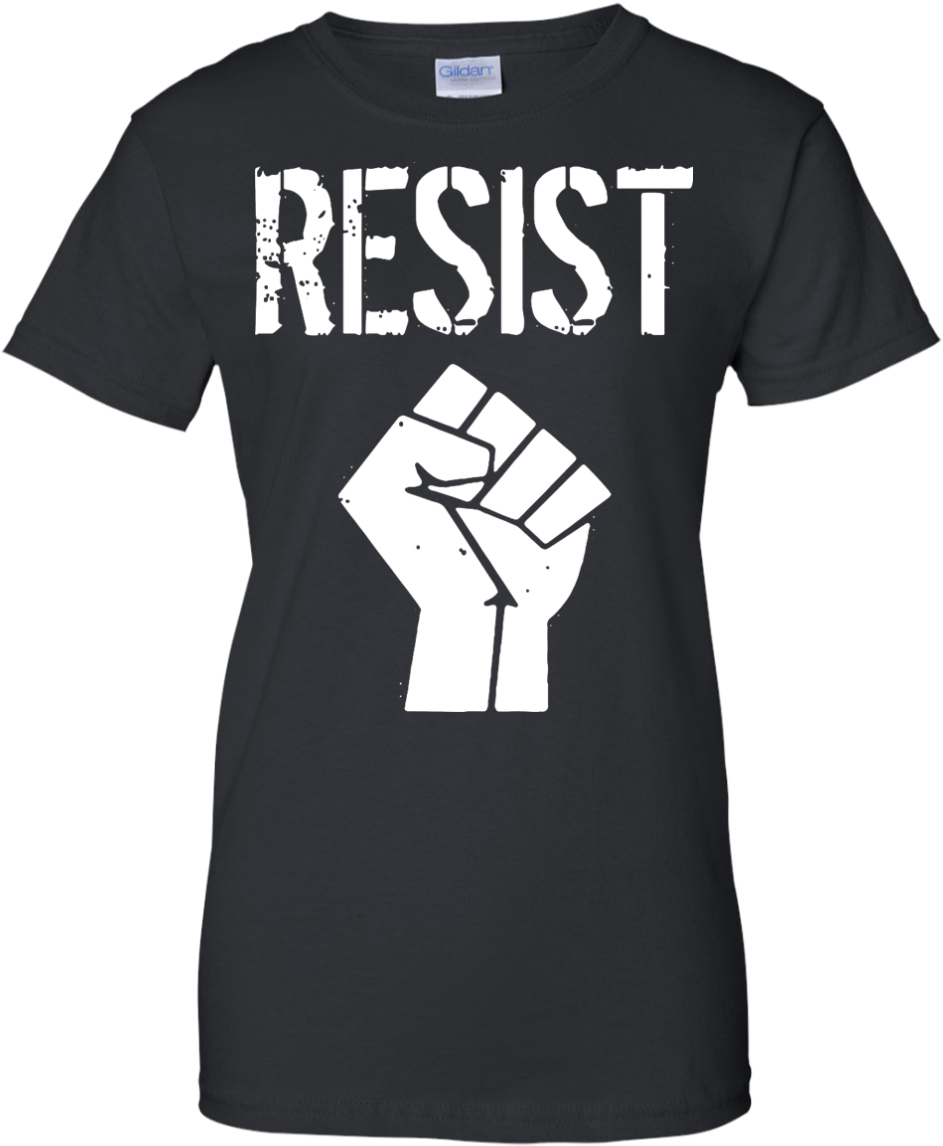 Resist Against Donald Trump Power Fist T Shirt - Tpb T Shirt Clipart (1155x1155), Png Download
