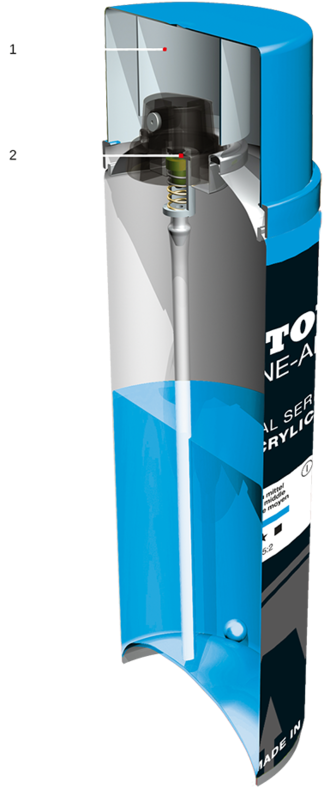 Urban Fine Art Professional Spray Cans - Machine Clipart (390x788), Png Download