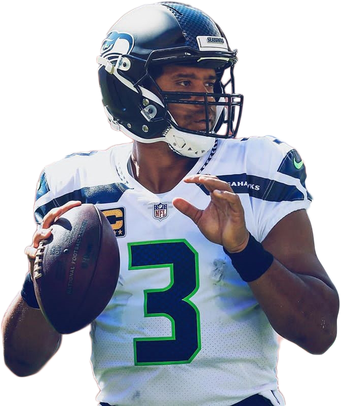 Russell Wilson Png Clipart (750x811), Png Download