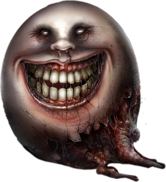 #eye #evil #humptydumpty - Humpty Dumpty Evil Clipart (680x745), Png Download