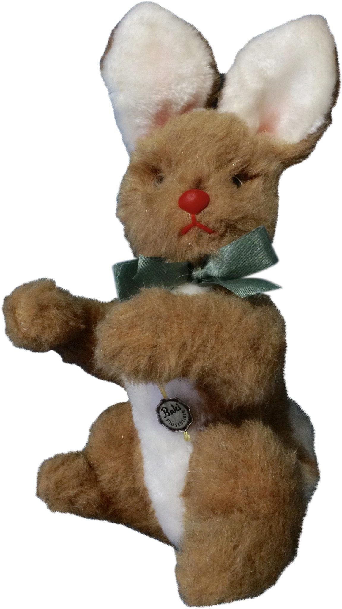 Vintage Stuffed Plush Bunny Rabbit Original Tag Baki - Stuffed Toy Clipart (2048x2048), Png Download