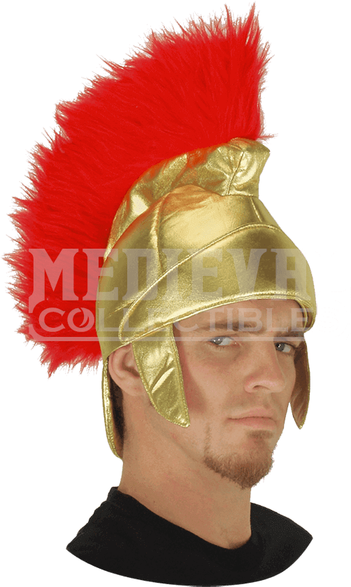 Roman Soldier Costume Helmet - Roman Soldier Hat Clipart (502x838), Png Download