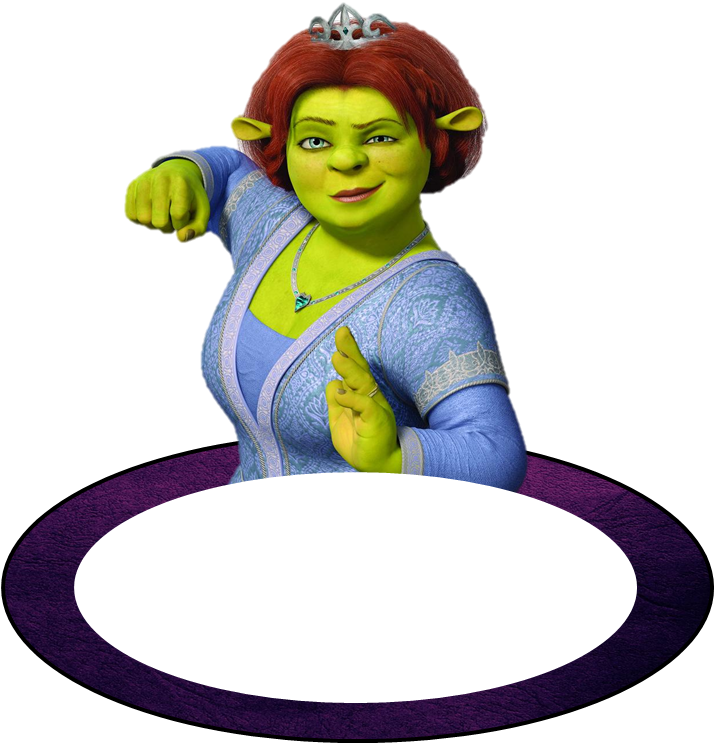 Free Shrek Party Ideas - Shrek The Third Princess Fiona Clipart (713x762), Png Download