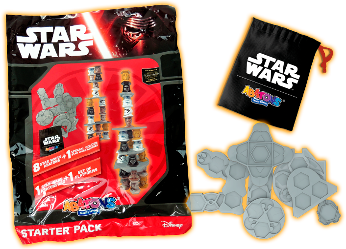 Starterpack - Star Wars Abatons Starter Pack Clipart (800x509), Png Download