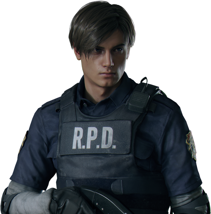Leather Jacket , Png Download - Leon Resident Evil Png Clipart (716x725), Png Download