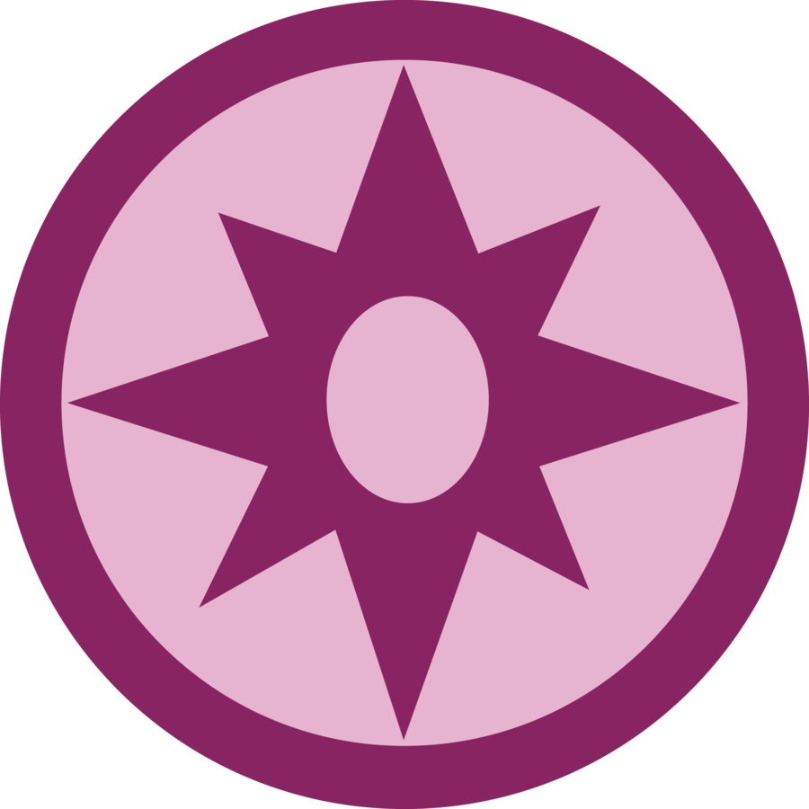 Star Sapphire Symbol - Star Sapphire Lantern Logo Clipart (900x900), Png Download