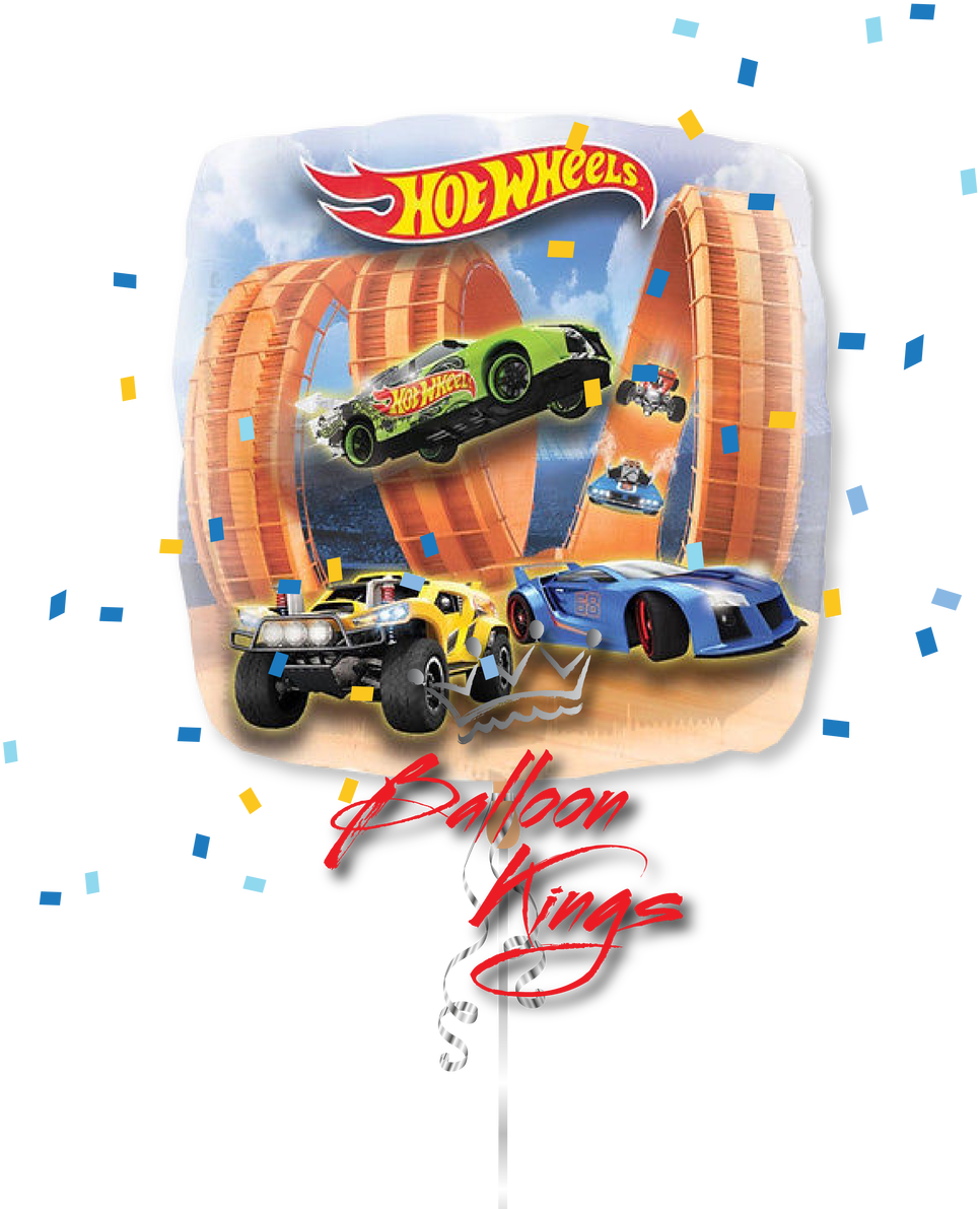 Hot Wheels Racer - Balloon Clipart (1280x1280), Png Download